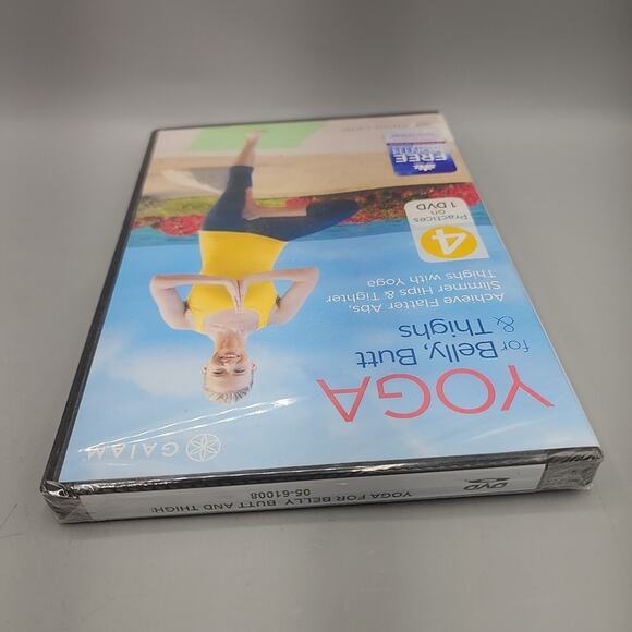 Yoga For Belly, Butt & Thighs Achieve Flatter Abs Slimmer Hips & Tighter Thighs - Picture 7 of 9